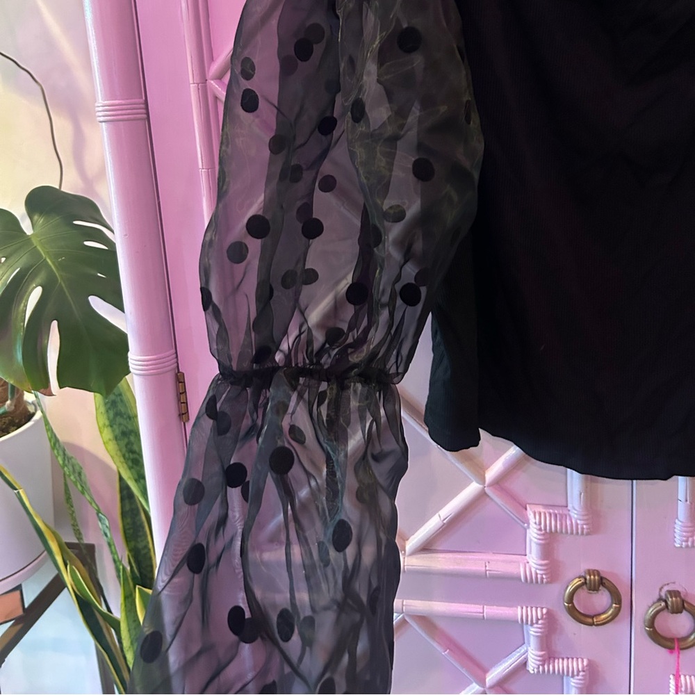 Eloquii Plus Size Top Black - Picture 3 of 6